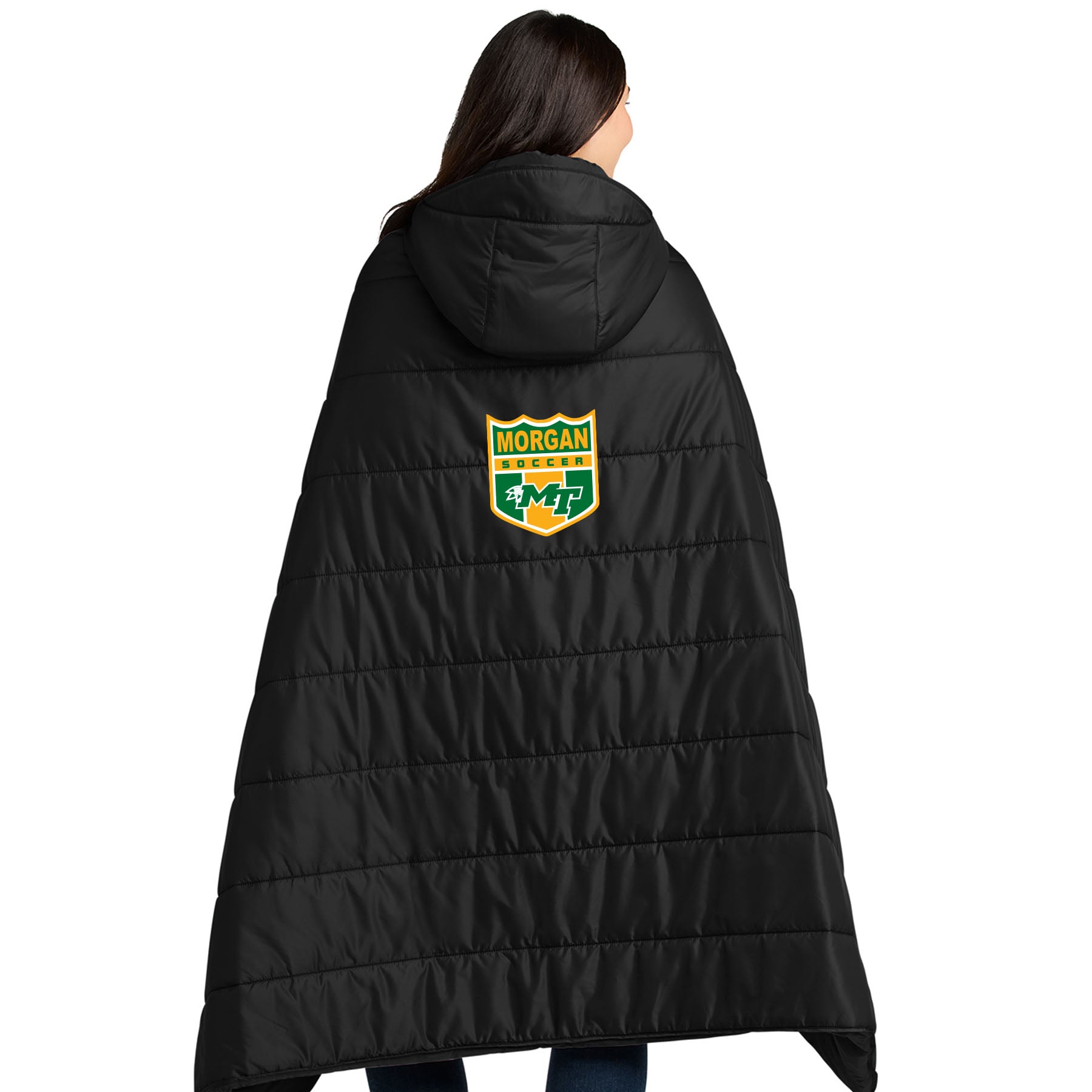 MTHS Soccer Team - Weather-Proof Hooded Blanket