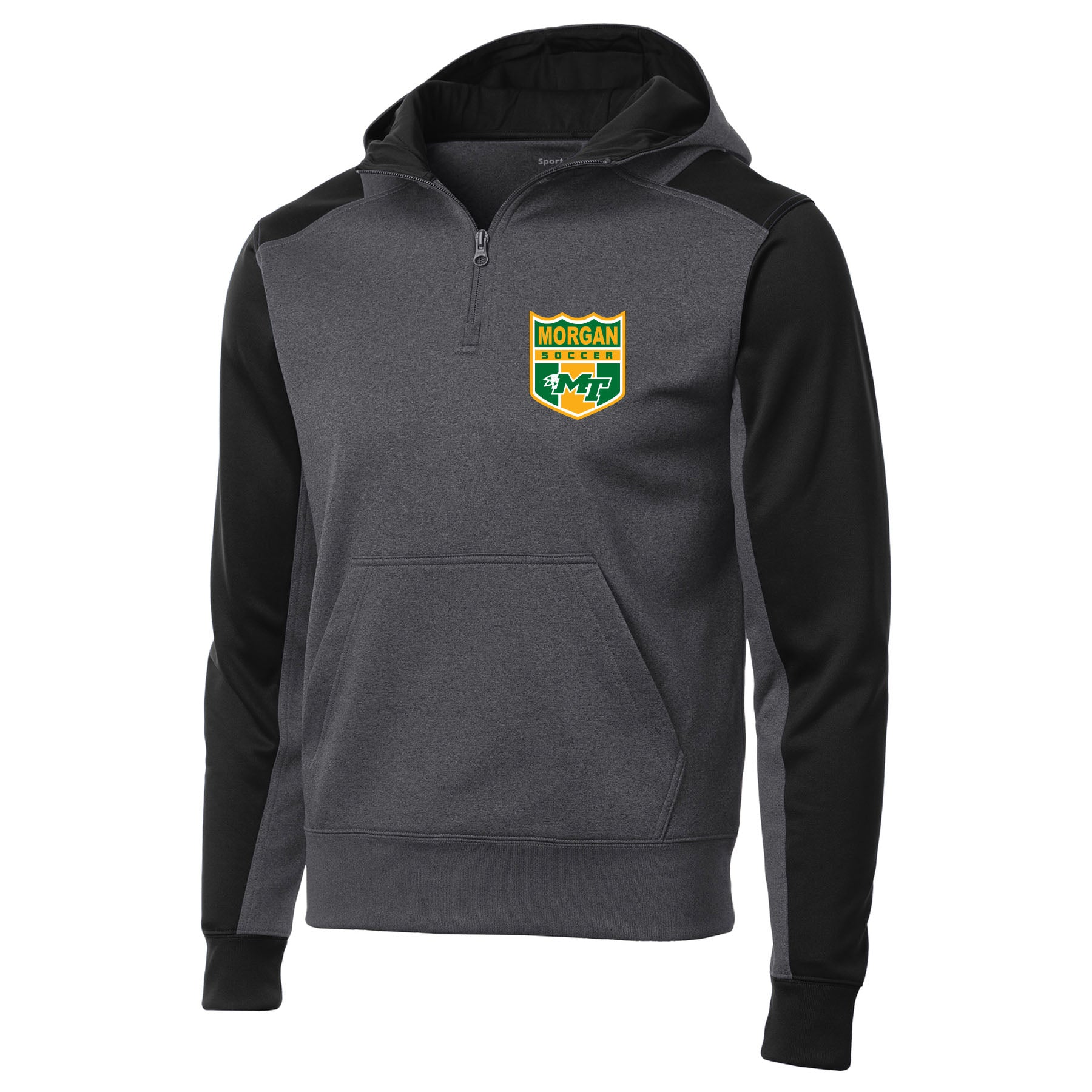 MTHS Soccer Team - Color Block Raglan Hoodie