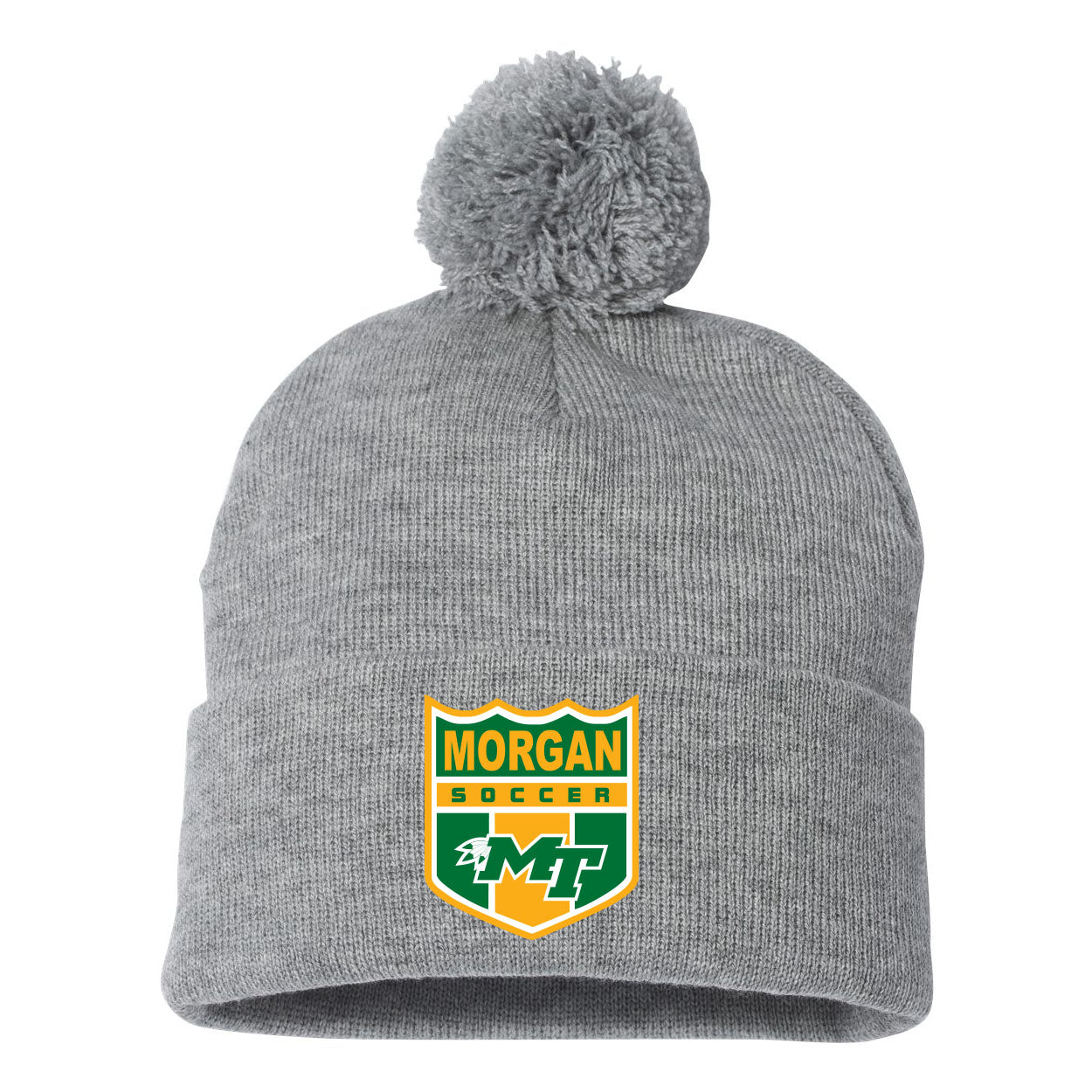 MTHS Soccer Team - Pom-Pom Beanie